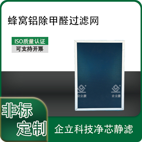蜂窝铝除甲醛过滤网